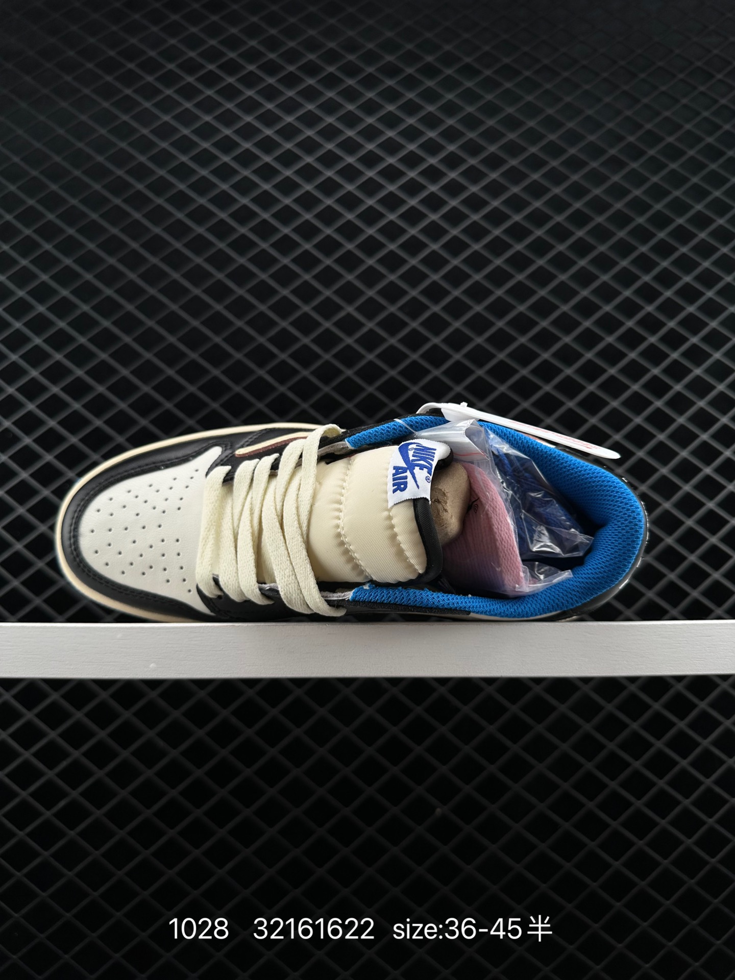 fragment design x Travis Scott x Nike Air Jordan 1 Low OG SP”Black/Green Toe“